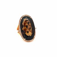 Ring Recarlo Woman in Gold Topazio 4.55 Ct ZR 386/R - ZR 386/R
